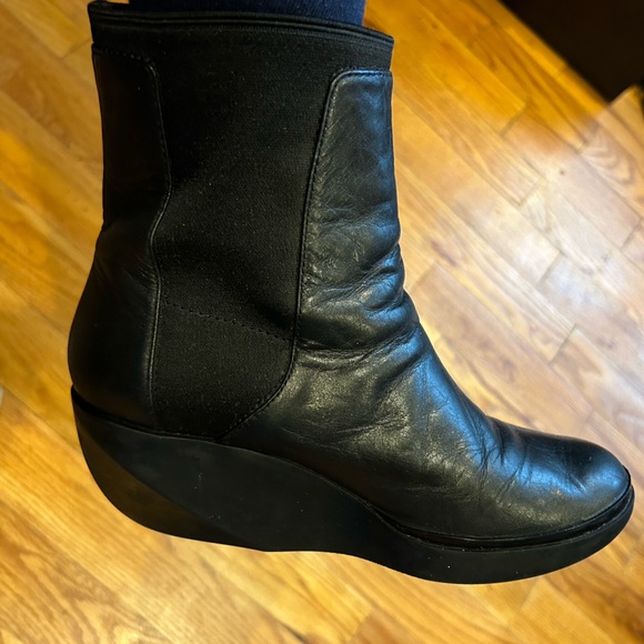 Camper wedge platform Chelsea bootie - Picture 7 of 11